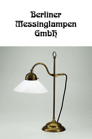 Logo und Leuchtenbeispiel von Berliner